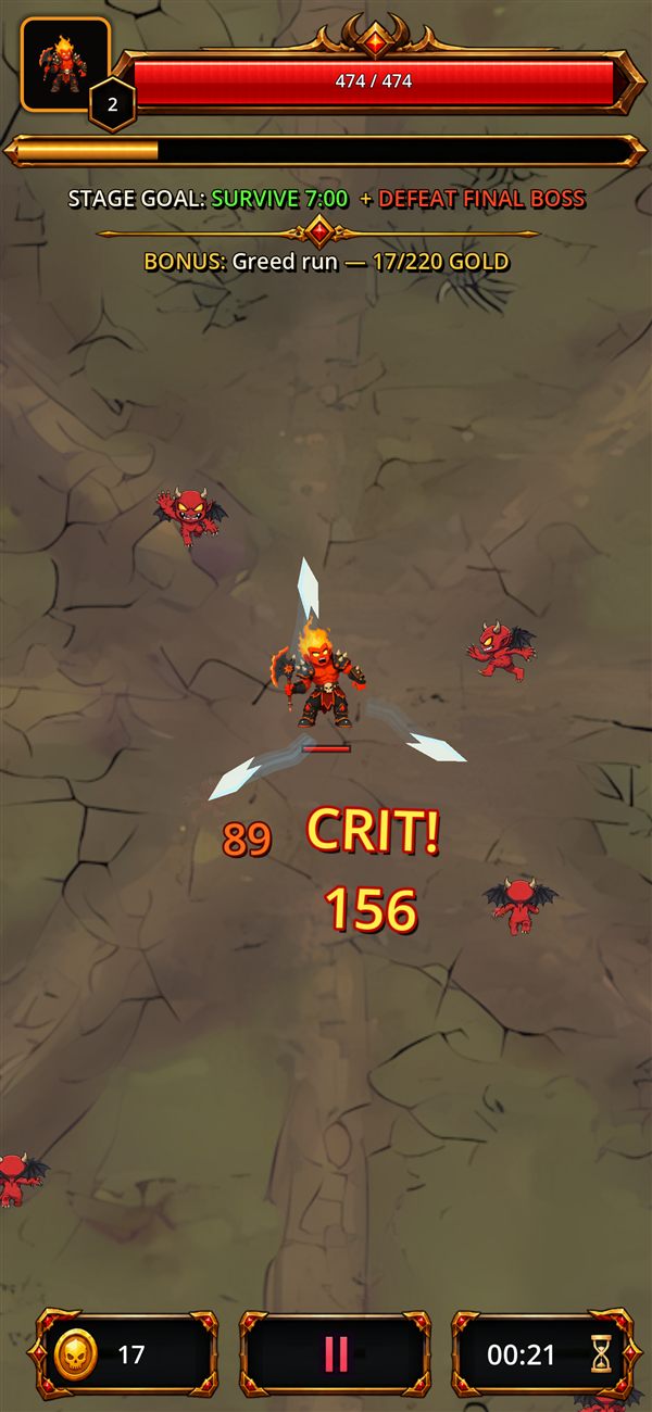 Hellswarm: Survivors combat gameplay